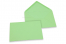 Coloured greeting card envelopes - light green, 114 x162 mm | Bestbuyenvelopes.com