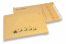 Brown Christmas bubble envelopes - Sleigh green | Bestbuyenvelopes.com