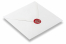 Wax seals - Rose on envelope | Bestbuyenvelopes.com