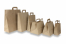 Paper carrier bags with folded handles - brown, 6 sizes | Bestbuyenvelopes.com