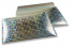 ECO metallic bubble envelopes - silver holographic 235 x 325 mm | Bestbuyenvelopes.com