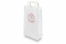 Christmas paper carrier bags white - Snowman red | Bestbuyenvelopes.com