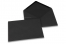 Coloured greeting card envelopes - black, 133 x 184 mm | Bestbuyenvelopes.com