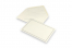 Mourning envelopes - Cream + double border, 120 x 185 mm | Bestbuyenvelopes.com