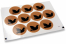 Baptism envelope seals - brown with black dove | Bestbuyenvelopes.com