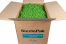 Shredded paper SizzlePak - Lime green (10 kg) - REQUEST THIS ITEM | Bestbuyenvelopes.com