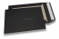 Coloured board-backed envelopes - Black | Bestbuyenvelopes.com