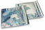 Coloured metallic foil envelopes silver holographic - 220 x 220 mm | Bestbuyenvelopes.com