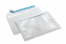 Panorama window envelope, 162 x 229 mm (A5), 100 gram, strip closure, (window format 130 x 200 mm, position: 15 mm from the left, 15 mm from the bottom) | Bestbuyenvelopes.com