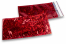 Coloured metallic foil envelopes red holographic - 114 x 229 mm | Bestbuyenvelopes.com