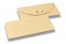 Envelopes with heart clasp - Champagne | Bestbuyenvelopes.com