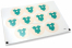 Birth envelope seals - romper blue | Bestbuyenvelopes.com