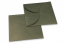 Pochette-style envelopes - Dark green | Bestbuyenvelopes.com
