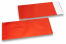 Red coloured matt metallic foil envelopes - 110 x 220 mm | Bestbuyenvelopes.com