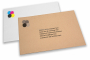 Gusset pocket V-bottomed envelopes