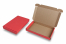 Folding shipping boxes - red | Bestbuyenvelopes.com