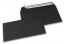 Black coloured paper envelopes - 110 x 220 mm | Bestbuyenvelopes.com