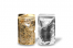 Stand up pouches metallic transparent - gold metallic, 130 x 225 x 70 mm - 500 ml | Bestbuyenvelopes.com