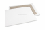 Board-backed envelopes - 450 x 600 mm, 120 gr white kraft front, 700 gr grey duplex back, no glue / no strip closure | Bestbuyenvelopes.com