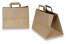 Paper carrier bags with folded handles - brown 317 x 218 x 245 mm | Bestbuyenvelopes.com