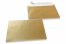 Gold coloured mother-of-pearl envelopes - 162 x 229 mm | Bestbuyenvelopes.com