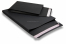 Coloured gusset envelopes V-Bottom - black | Bestbuyenvelopes.com