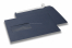 Dark blue, coloured window envelopes Hello, 162 x 229 mm (A5), window on the left, windowsize 45 x 90 mm, windowposition 20 mm from the left / 60 mm from the bottom, peal and seal closure, 120 gram coloured paper | Bestbuyenvelopes.com