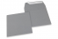 Grey coloured paper envelopes - 160 x 160 mm | Bestbuyenvelopes.com