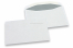 White paper envelopes, 114 x 162 mm (C6), 80 gram, gummed closure, weight each approx. 3 g.  | Bestbuyenvelopes.com