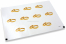 Wedding envelope seals - golden rings | Bestbuyenvelopes.com