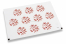 Christmas envelope seals - Christmas decoration red | Bestbuyenvelopes.com