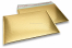 ECO metallic bubble envelopes - gold 320 x 425 mm | Bestbuyenvelopes.com
