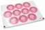 Communion envelope seals - mi primera comunión pink cross | Bestbuyenvelopes.com