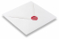 Wax seals - Heart on envelope | Bestbuyenvelopes.com