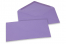 Coloured greeting card envelopes - purple, 110 x 220 mm | Bestbuyenvelopes.com