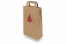 Christmas paper carrier bags brown - Christmas tree red | Bestbuyenvelopes.com