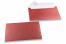 Red coloured mother-of-pearl envelopes - 114 x 162 mm | Bestbuyenvelopes.com