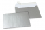 Silver coloured paper envelopes - 114 x 162 mm | Bestbuyenvelopes.com