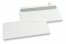 White paper envelopes, 114 x 229 mm (C5/6), 90 gram, strip closure | Bestbuyenvelopes.com