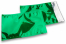 Coloured metallic foil envelopes green - 162 x 229 mm | Bestbuyenvelopes.com