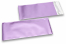 Lilac coloured matt metallic foil envelopes - 110 x 220 mm | Bestbuyenvelopes.com