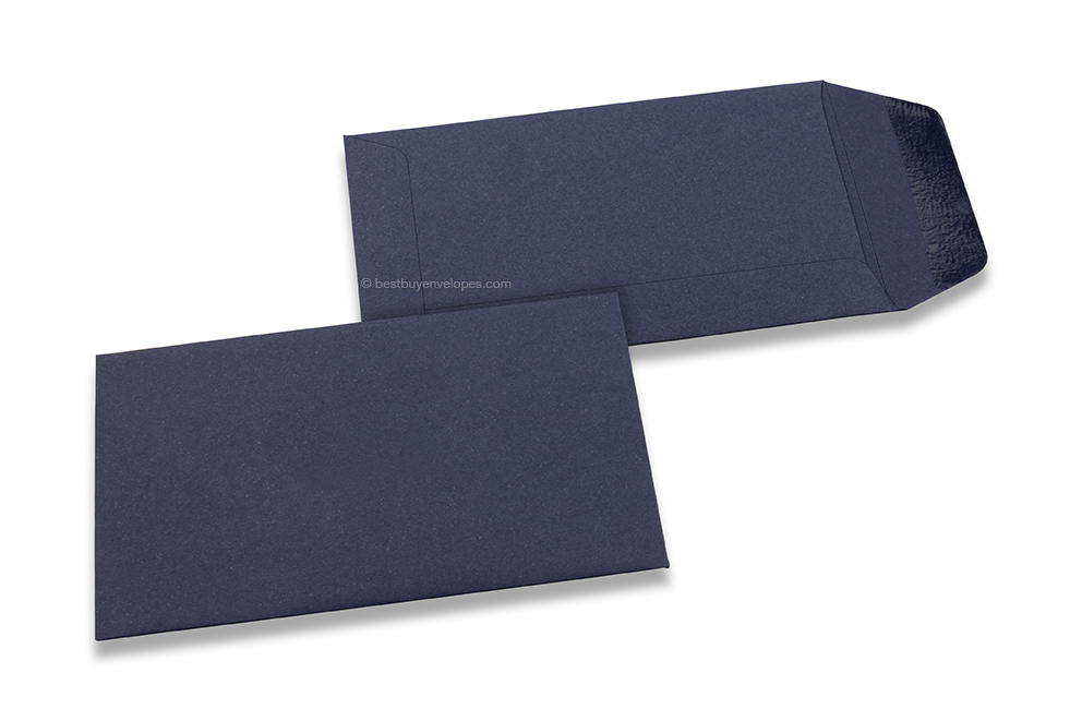 Coloured pocket envelopes - Dark blue, 65 x 105 mm