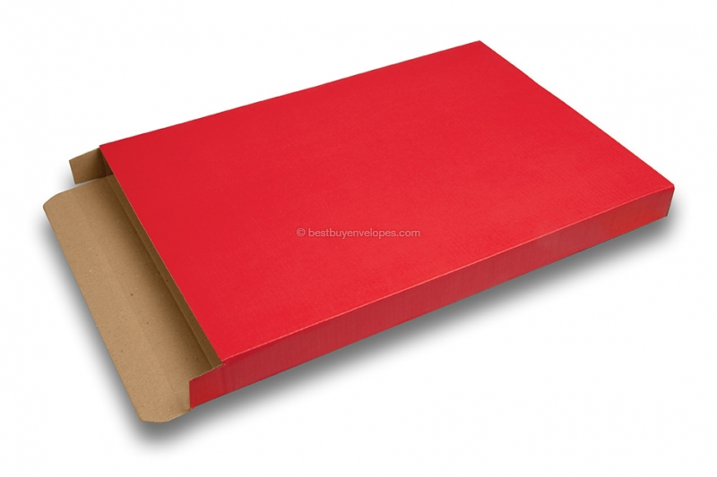 Matt coloured shipping boxes - Red