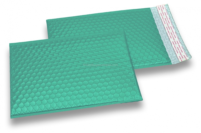 Robin Egg Blue high-gloss air-cushioned envelopes