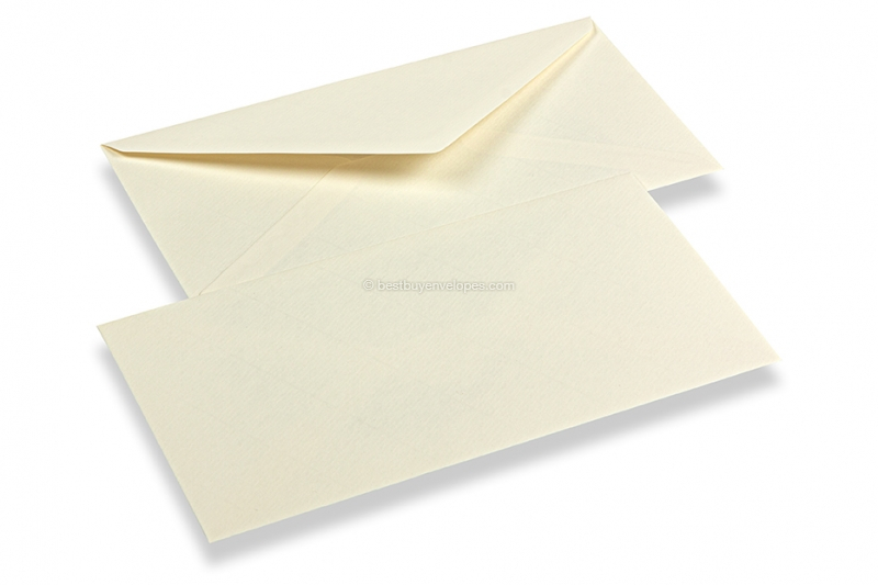 Laid envelopes ivory white