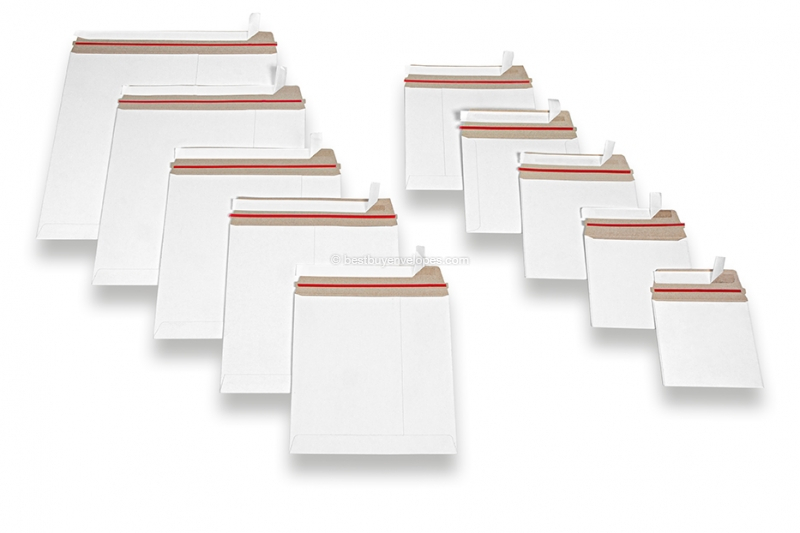 Square cardboard envelopes