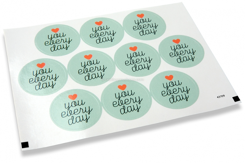 Love envelope seals - you every day