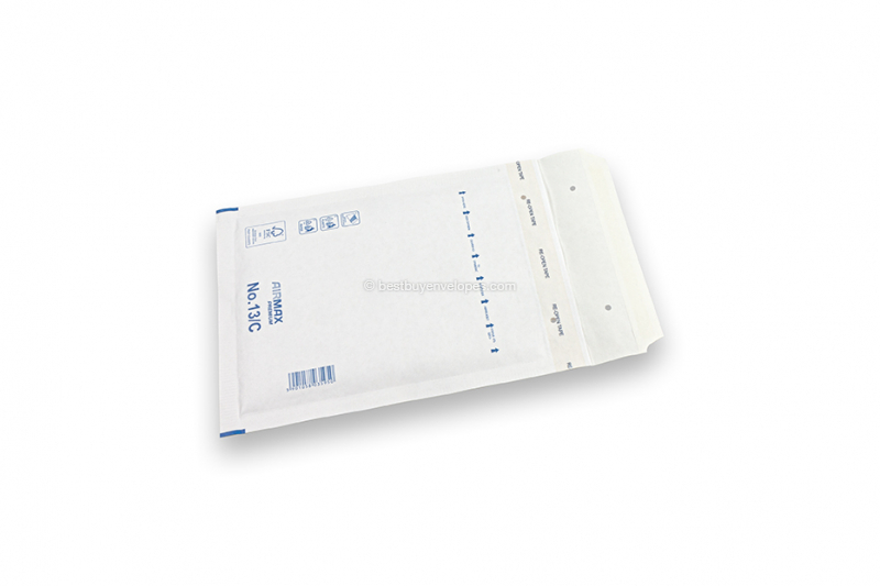 White paper bubble envelopes (80 gsm) - 150 x 215 mm