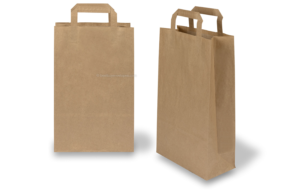 Order paper carrier bags with folded handles online