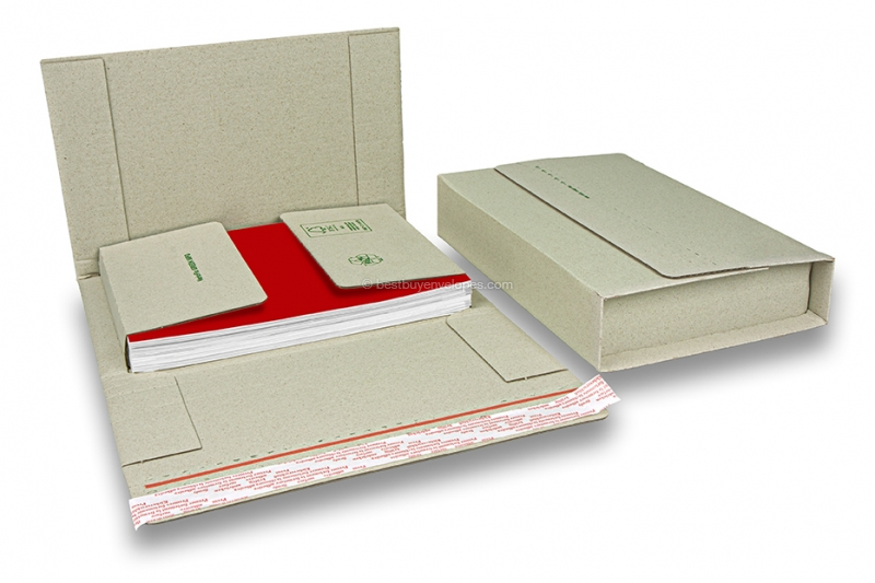 Grass-paper book packaging